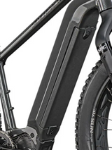 Silverback S-electro Diamond Battery Cover charcoal part Nr. 13