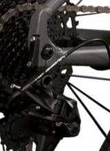 End cap for Fat Bike alloy thru axle