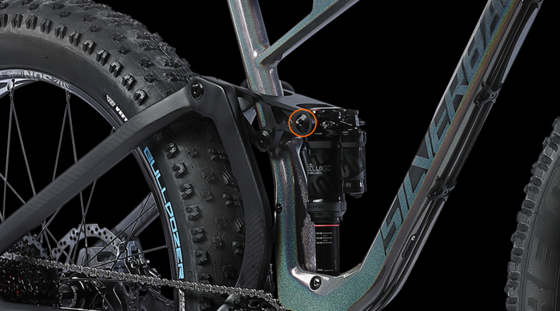 Synergy Suspension Shock Bolt 22 (female and male)