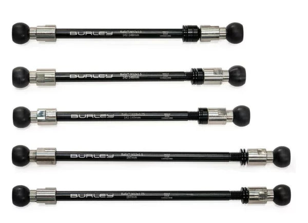 Burley Thru Axle 12 mm: different types