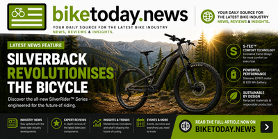 Silverback SilverRider e-bike on a forest trail — as featured on BikeToday.news: Silverback Revolutionises the Bicycle