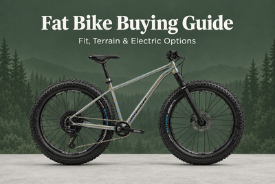 Silverback SE:Series Fat Explorer fat bike with the title Fat Bike Buying Guide.