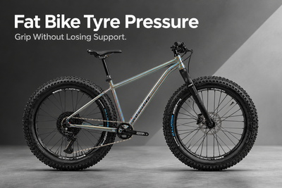 Silverback SE:Series Fat Explorer fat bike with the title Fat Bike Tyre Pressure.