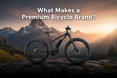 Silverback S-Electro Fat e-bike in dramatic mountain landscape — hero banner for premium bicycle brand blog