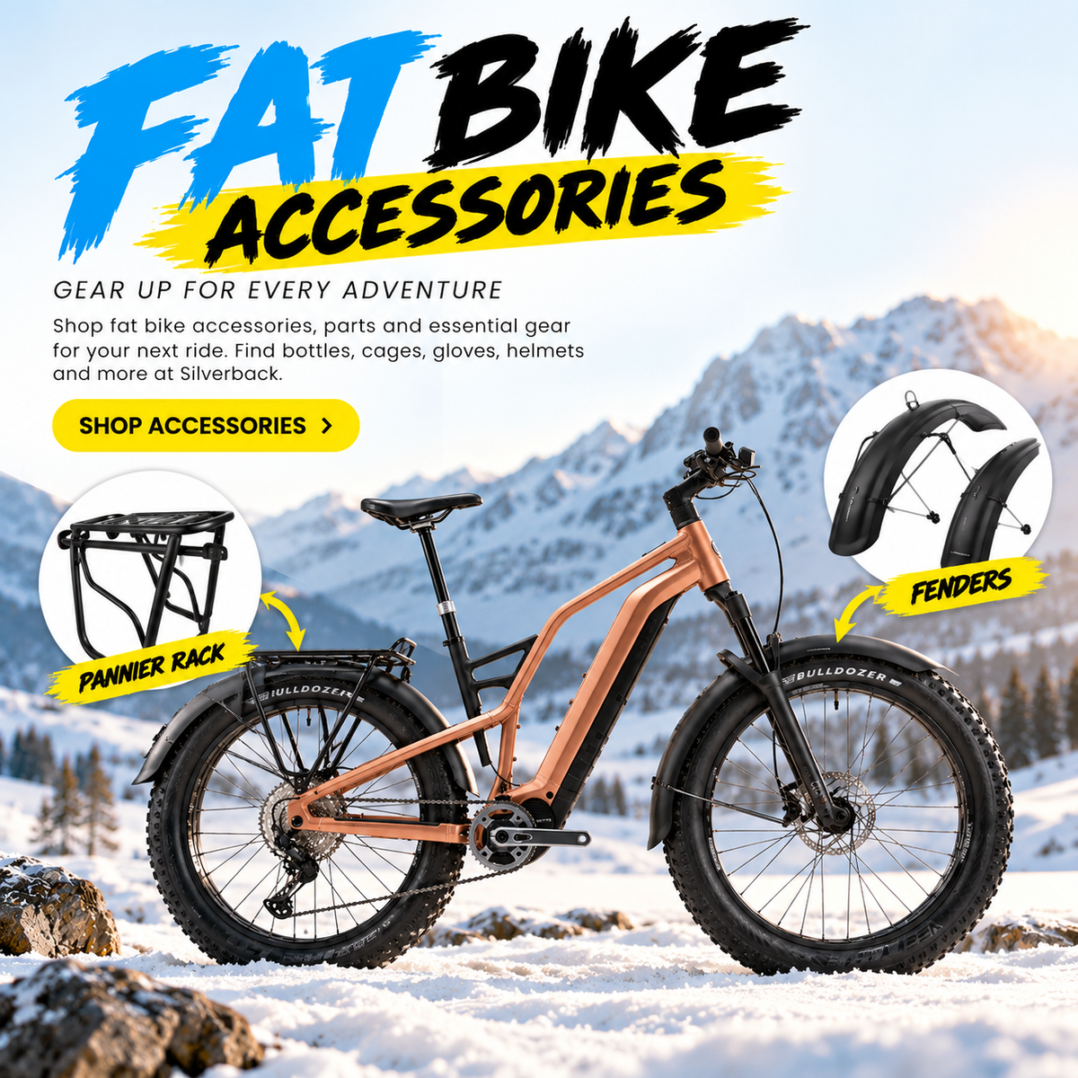 Fat Bike Accessories – Essential Gear for Fat Bikes | Silverback