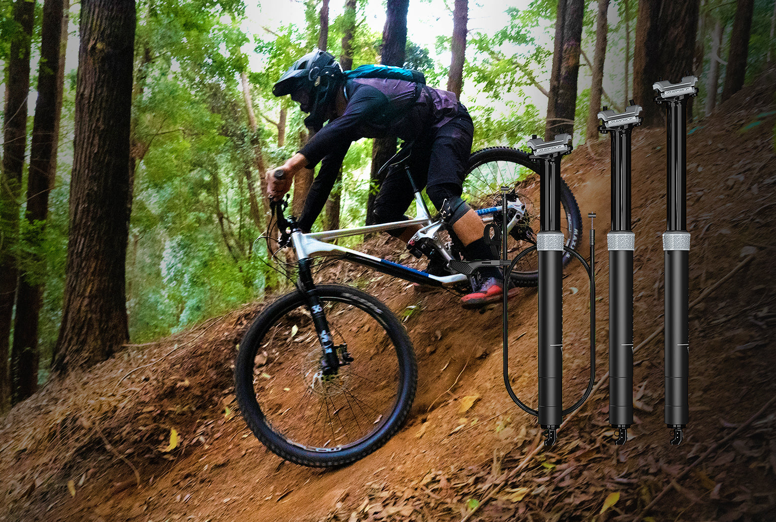 Seatposts | Dropper seatpost, Suspension & Rigid