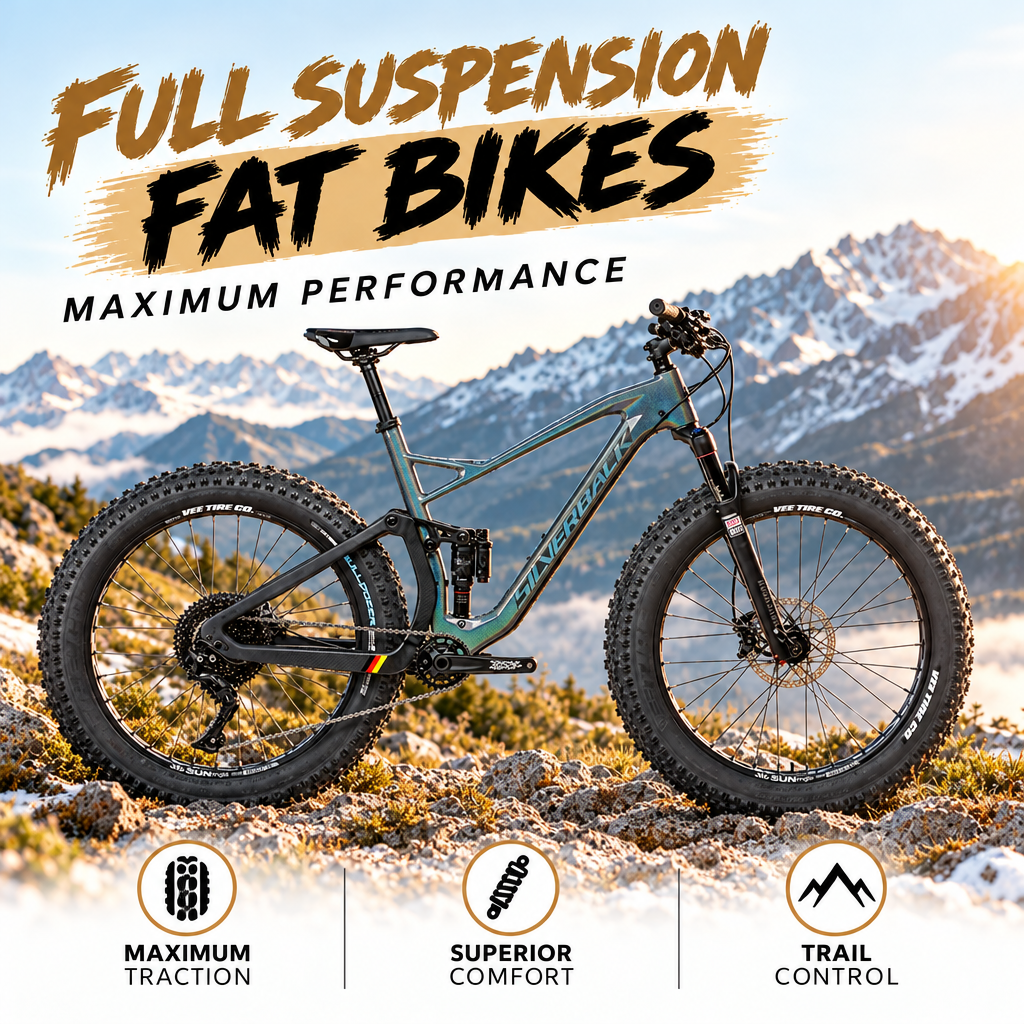 Full-Suspension-Fatbikes – Maximale Leistung