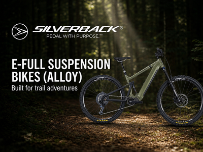 VTT électrique à double suspension (alliage)