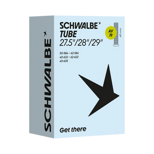 Schwalbe Tube No. 19 – 27.5/28/29 inch AV 40mm product box