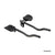 Black Vision Trimax JS-Bend Clip-On Aerobars with adjustable extensions and armrests.