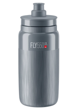 Elite Fly Tex Water Bottle – 550ml, Grey, Push-Pull Cap