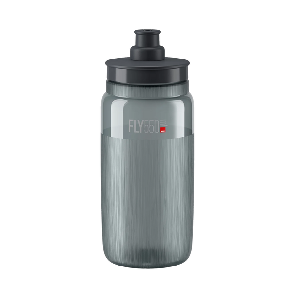 Botella de agua Elite Fly Tex 550 ml gris humo transparente | Bidón de ...