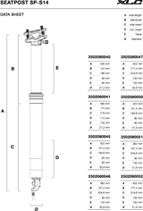 XLC SP-S14 Dropper Post – detail view