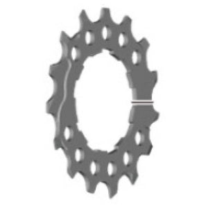 Shimano-Ritzel CS-M8000 15 Zähne mit integriertem Spacer