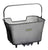 Racktime Baskit Small black steel mesh rear bike basket with Snapit adapter and carry handle – 41x30x22 cm