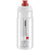 Elite Trink Flasche Jet 550ml Klar Rot Polyethylen Sport Wasser Fahrrad