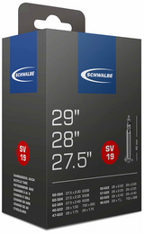 Schwalbe Schlauch  SV1 für 27,5/28/29 Zoll - Schwarz