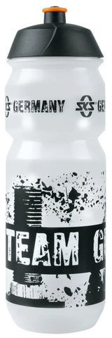 SKS Fahrrad Trinkflasche Flasche 750ml transparent mit SKS Reifenmotiv