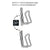 M-WAVE Flaschenhalter  Ada Slide Adapter für Flaschenhalter M-WAVE Ada