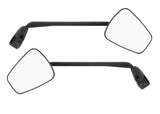 Zéfal Fahrradspiegel Espion Z56 links, sw, 22x23,5x4,2cm, verchr. ABS