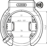 Abus Granit   Rahmenschloss   X-Plus 6950M R AM - Sicherheitslevel 10 3