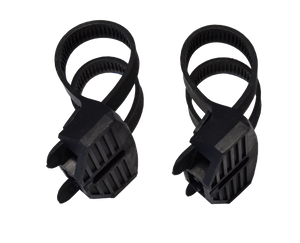 AXA Lock Mounting Set featuring 2 flexible strips for easy frame lock installation on bikes.