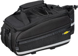 Topeak MTM TrunkBag EX, a rear rack bag designed for cyclists to store essentials securely.