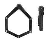 AXA folding lock Fold 85 / 100 85cm, Ø7mm, black