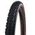 Schwalbe Smart Sam HS 624 29x2.60 MTB tyre in black with bronze sidewall – wire bead, Addix Performance, E-25 rated