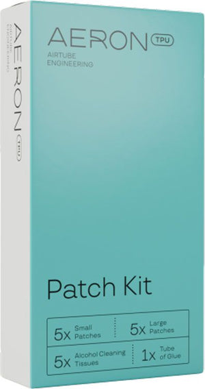 Aeron Patch Kit TPU repair set for fixing bicycle inner tubes.