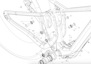 Synergy Suspension Pivot Bearing Cover