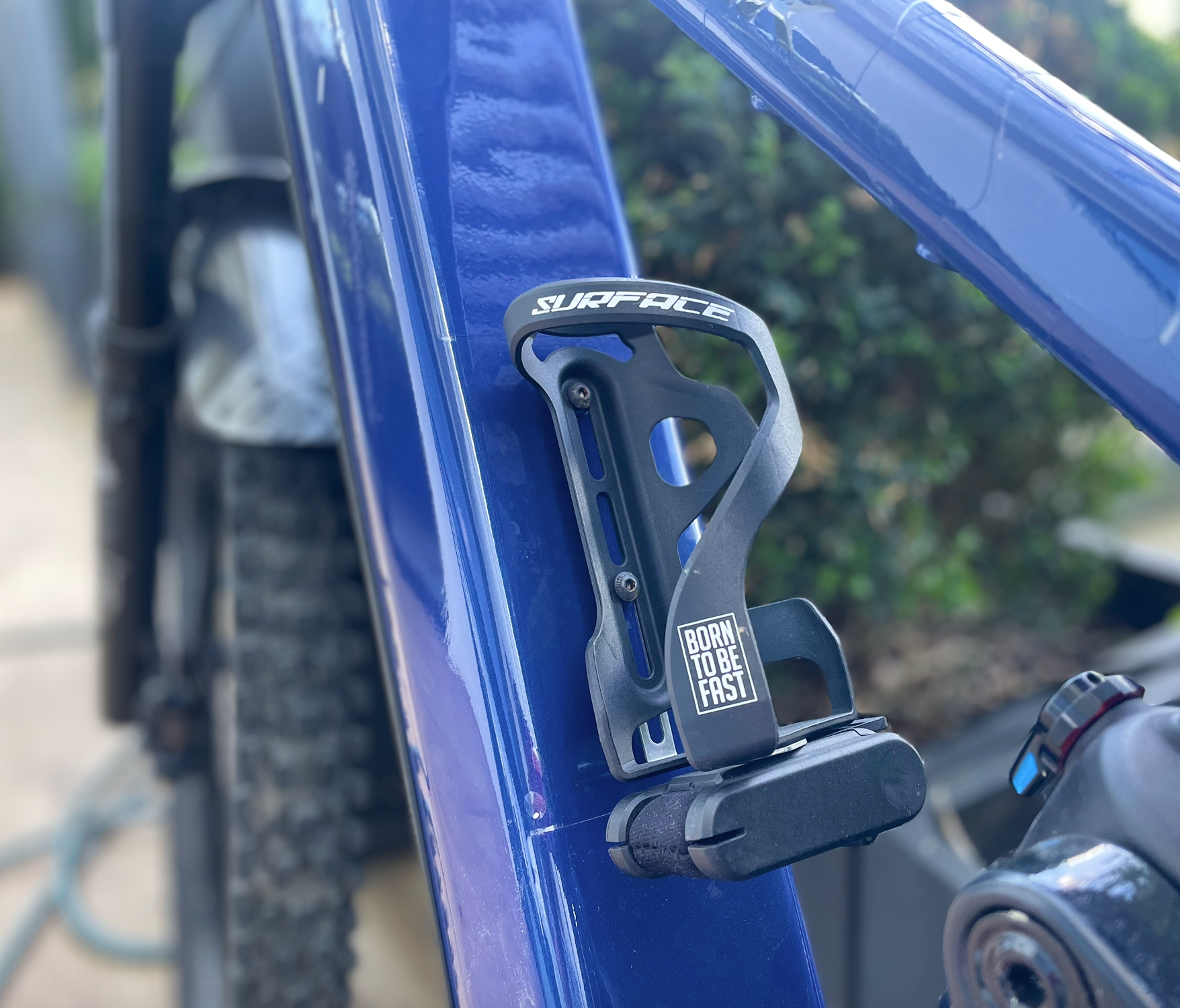 Surface Bottle cage Unit with multi tool black/black