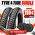 Maxxis Rekon+ 29x2.80 EXO TR tyre bundle with two inner tubes for mountain biking.