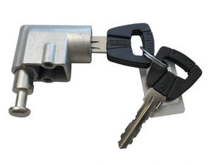 ABUS Battery Lock 83441 7 providing secure protection for e-bikes.