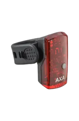 AXA Greenline takavalo LED akku USB - punainen