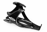 Close-up of the B2BF Bottle Cage CL-092 demonstrating its composite injection molded plastic design