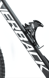 B2BF Bottle Cage CL-092 holding a 750ml bottle on a bike, showcasing its lightweight and flexible design