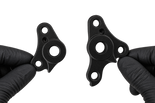 Both Hanger 14 parts held at an angle 1