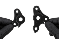 Both Hanger 14 parts held at an angle 1