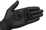 Both Hanger 14 parts in an open palm 3