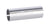 XLC SP-X20 calibration bushing 31.6mm to 34.9mm in silver aluminium – 120mm length, angled view showing slot and bore