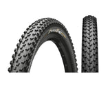 Continental Cross King 2.6 MTB tyre 29x2.60 in black – side profile and aggressive tread pattern