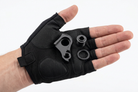 Hanger 42 spares in a cyclist’s gloved palm 1