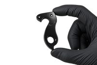 Hanger 7 held between fingertips 3