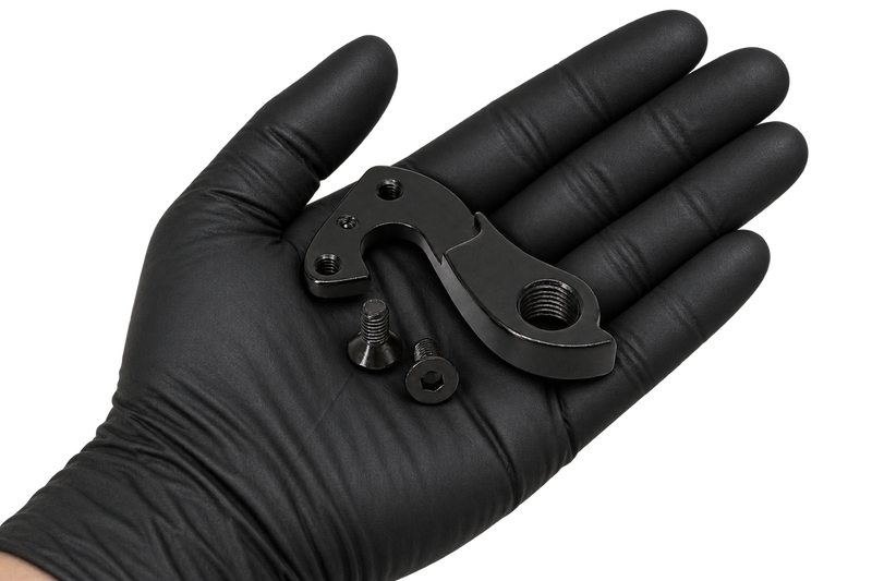 Hanger 9 and screws in an overhead palm view