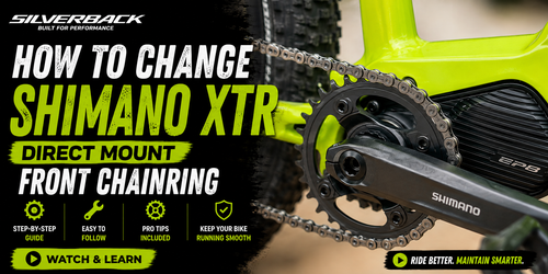 Wie wechsle ich das XTR Direct Mount Kettenblatt von SHIMANO?