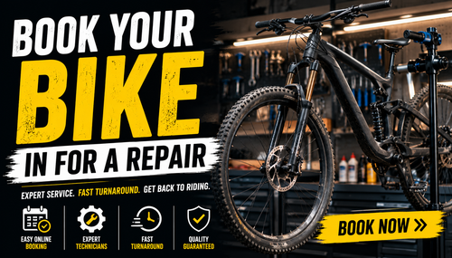 Buche dein Bike zur Reparatur ein. 