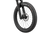 Illustration of a Maxxis Rekon+ tyre fitted to a mountain bike front wheel