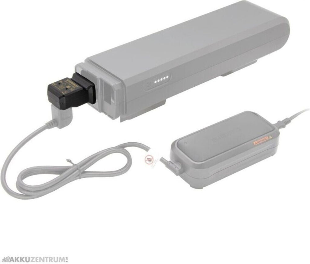 Shimano Charger adapter SM-BTE60 for BT-E6000, BT-E6010, and BT-E6001.