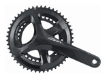 Shimano Sora FC-R3000 9-speed crankset with dual chainrings for road bikes
